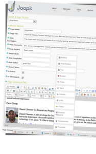 joopk content management system